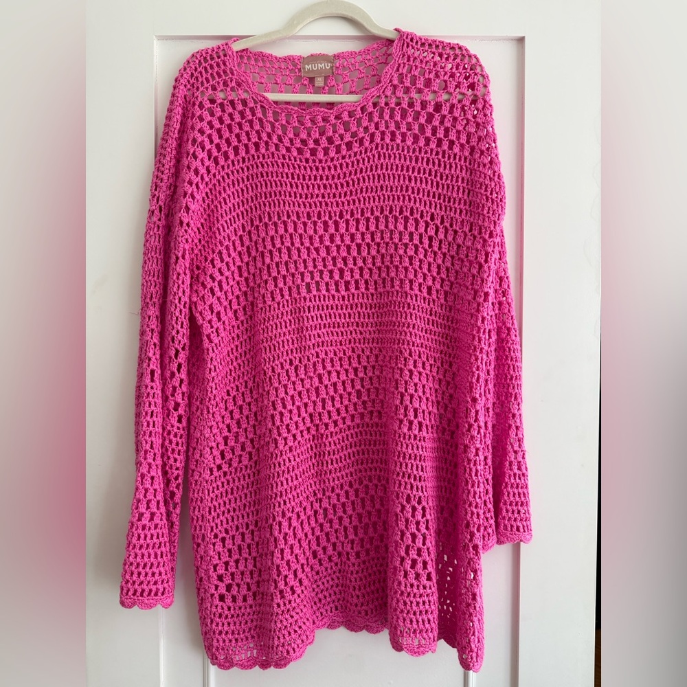 Show Me Your Mumu Crochet Swim Cover Up